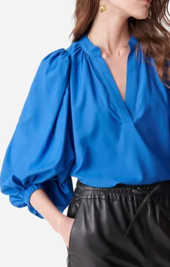Vanessa Bruno Blouse Bell En Viscose Mélangée