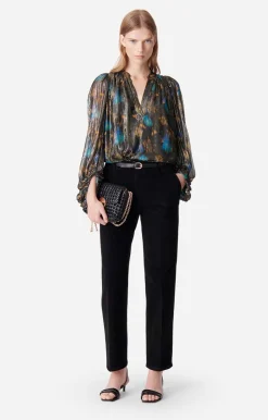 Vanessa Bruno Blouse Bell En Viscose Mélangée
