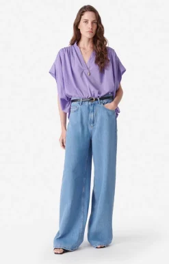 Vanessa Bruno Blouse Cory En 100% Coton