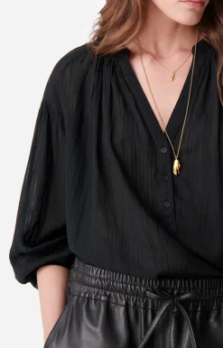 Vanessa Bruno Blouse Nipoa En Coton Mélangé