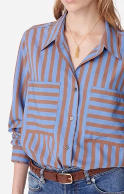 Vanessa Bruno Chemise Dann En Viscose Mélangée