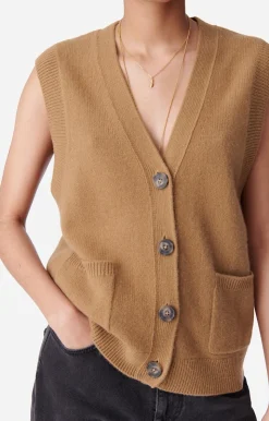 Vanessa Bruno Gilet Dashley En Laine & Yack