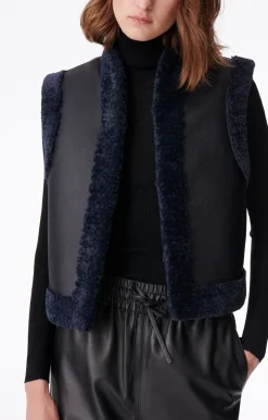 Vanessa Bruno Gilet Sans Manches Daman En Polyester Mélangé