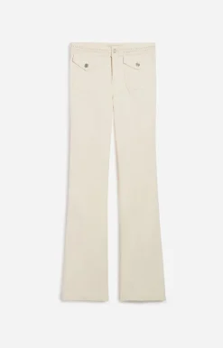Vanessa Bruno Jean Bootcut Nano En Coton Mélangé