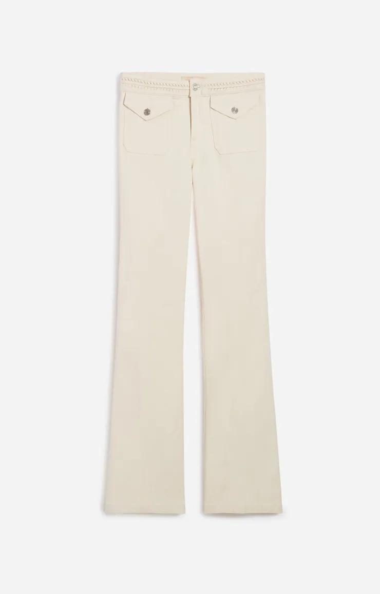 Vanessa Bruno Jean Bootcut Nano En Coton Mélangé