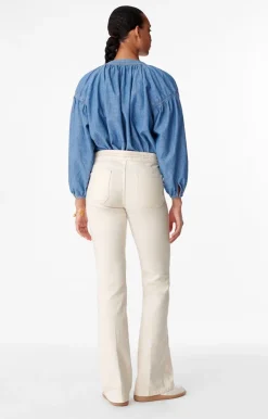 Vanessa Bruno Jean Bootcut Nano En Coton Mélangé