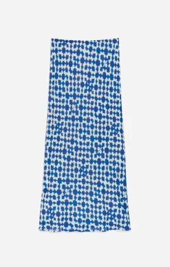 Vanessa Bruno Jupe Corail En Viscose Mélangée
