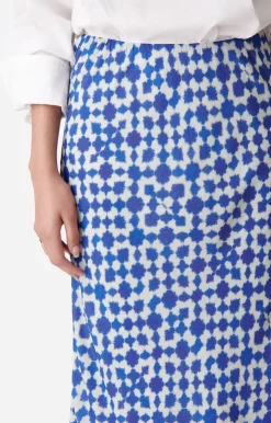 Vanessa Bruno Jupe Corail En Viscose Mélangée