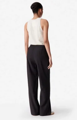 Vanessa Bruno Pantalon Cliff En Viscose Mélangée