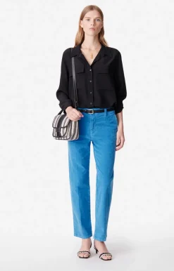 Vanessa Bruno Pantalon Dandy En Coton Mélangé
