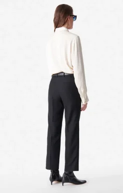 Vanessa Bruno Pantalon Dandy En Viscose Mélangée