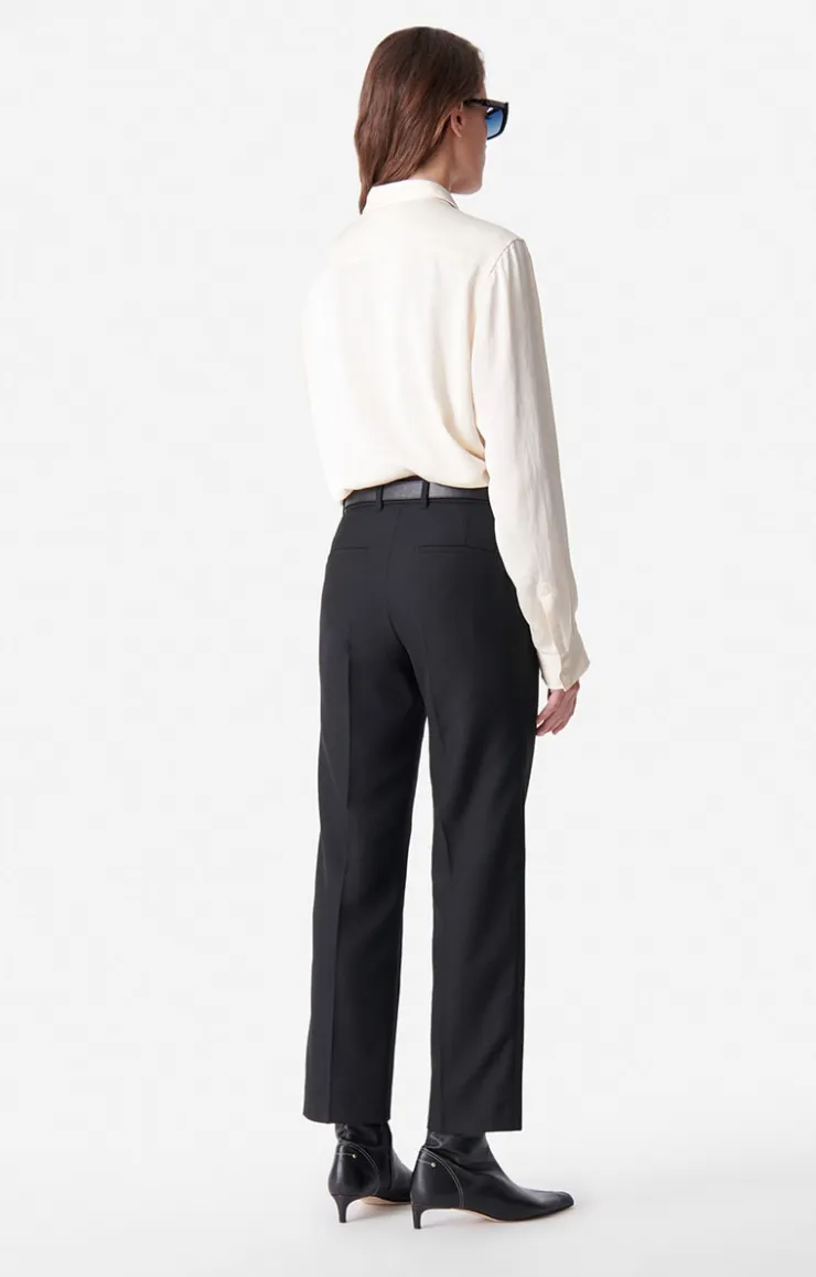 Vanessa Bruno Pantalon Dandy En Viscose Mélangée
