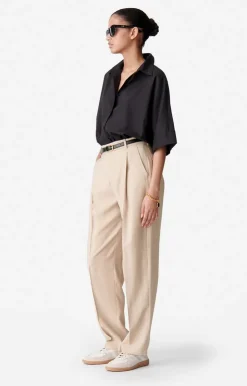 Vanessa Bruno Pantalon Dude En Viscose Mélangée