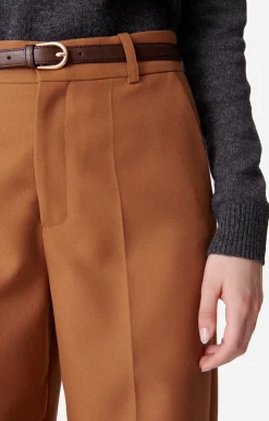 Vanessa Bruno Pantalon Dulce En Viscose Mélangée