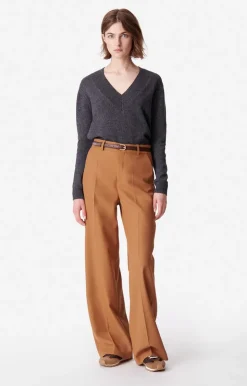 Vanessa Bruno Pantalon Dulce En Viscose Mélangée