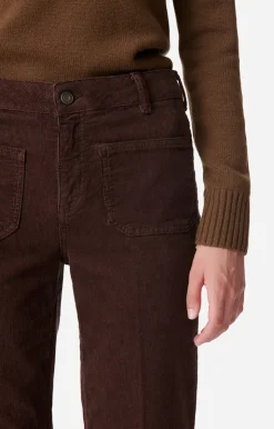 Vanessa Bruno Pantalon Flare Dompay En Coton Mélangé