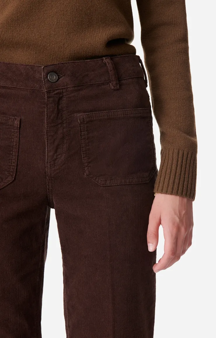 Vanessa Bruno Pantalon Flare Dompay En Coton Mélangé