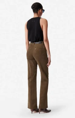 Vanessa Bruno Pantalon Flare Dompay En Velours Cu00f4telé