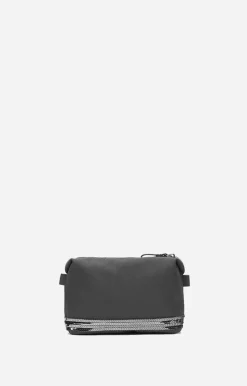 Vanessa Bruno Petite Trousse Zippée En Toile & Sequins