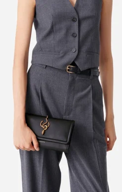 Vanessa Bruno Pochette u00c0 Rabat Cléo En 100% Cuir de Mouton