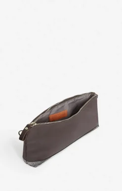 Vanessa Bruno Pochette Zippée En Toile & Sequins