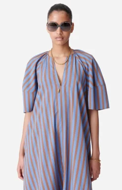 Vanessa Bruno Robe Brooklyn En Viscose Mélangée