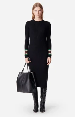 Vanessa Bruno Robe Dagmar En Coton & Laine
