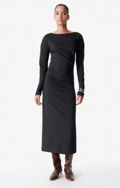 Vanessa Bruno Robe Dalamee En Viscose Mélangée