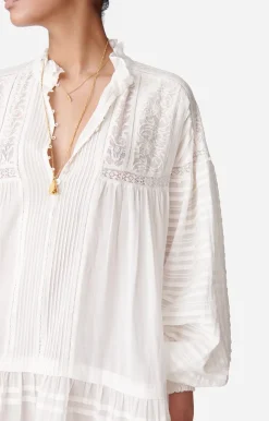 Vanessa Bruno Robe Diane En Coton Mélangé