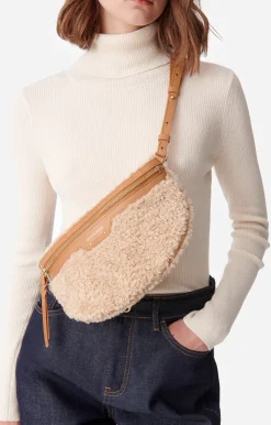 Vanessa Bruno Sac Banane En Fausse Fourrure En Cuir Et Coton