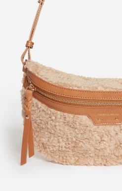 Vanessa Bruno Sac Banane En Fausse Fourrure En Cuir Et Coton