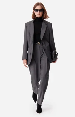 Vanessa Bruno Veste Bradley En Laine Mélangée