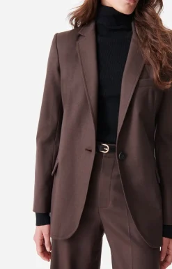 Vanessa Bruno Veste Tilia En Laine Mélangée