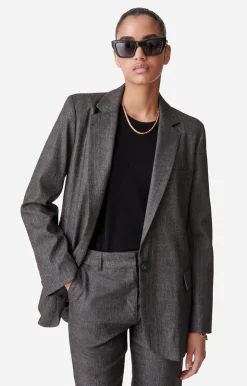 Vanessa Bruno Veste Tilia En Laine Mélangée